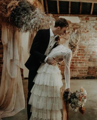 Don't forget to cherish moments like this.
.
Repost via @storiesof_events 
The team:
Workshop: @untoldworkshops 
Photography: @gailseckerphotography 
Styling: @storiesof_events 
Florals: @emmacoxbrocante 
Venue: @woolasbarn 
Bridal dress: @katyakatyalondon 
Hair: @hairandmakeupbysaskia 
Makeup: @cheshiremakeupco 
Cake: @plumbandrabbittscakestudio 
Stationery: @hawthorneandivory 
Accessories: @saintbethofficial2 
Ribbons: @cfleursdesign 
Couple: @ellastarbuck 
.
.
.
#weddingshoot #weddingstyling #bridetobe #bridalinspo #bridalideas #bridetobe #ukweddingplanner #ukbridetobe #ukvenue #weddingdress #brideandgroom #groom #groominspiration #bridalinspiration #bridalwear #bridalaccessories #modernbride #weddingflorals #weddingdecor #bohobride #bohowedding #rusticwedding #modernwedding #sustainablebride #sustainablewedding #ecowedding #consciouswedding #consciousbride